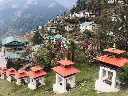 Attraction Of The Pikey Peak In The Lower Region Of Everest