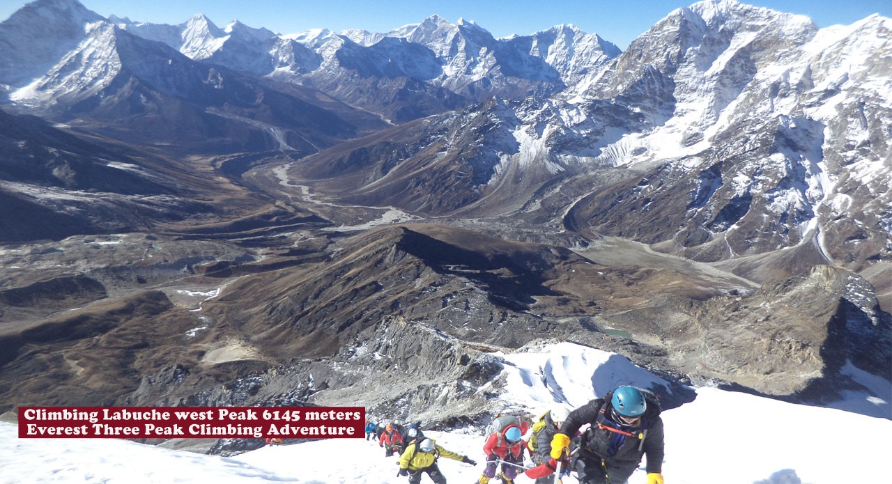  Everest Three peak Climbing 
