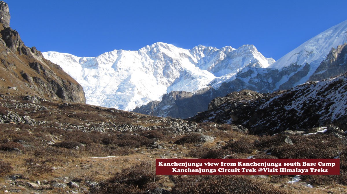  Kanchenjunga View from South Base Camp 