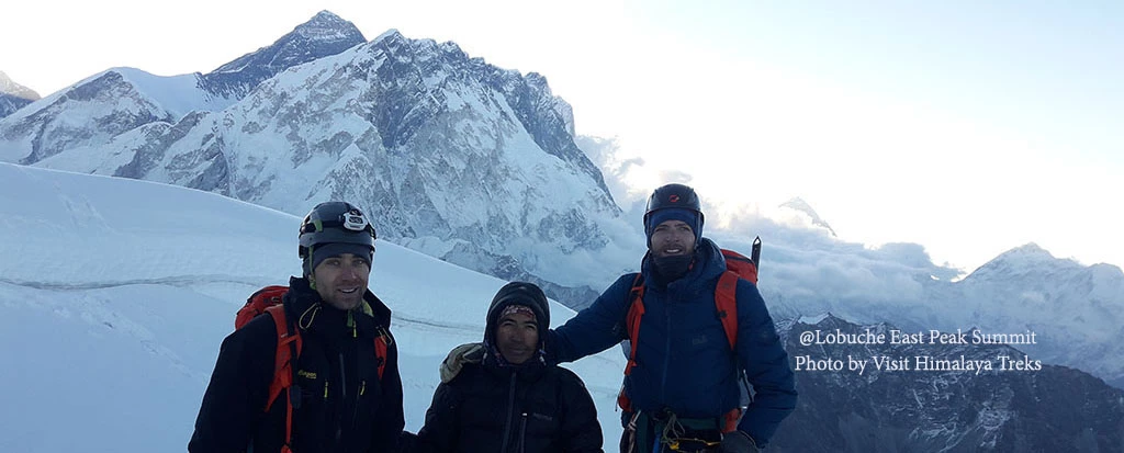  Lobuche Peak Climbing with Everest Base Camp Trek. 