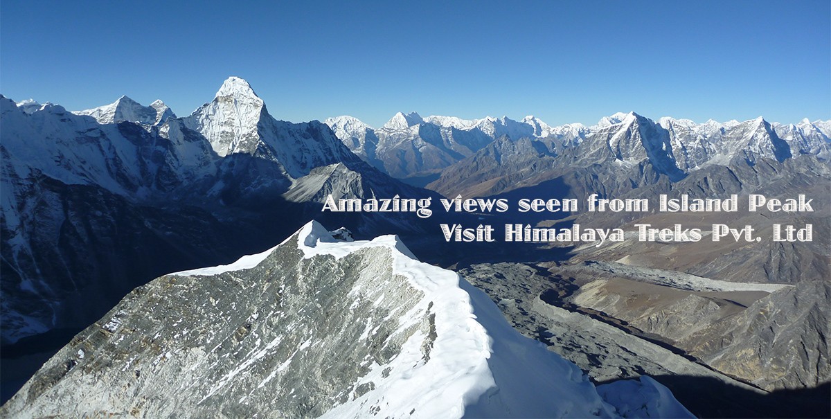  Panoramic View from Island Peak 