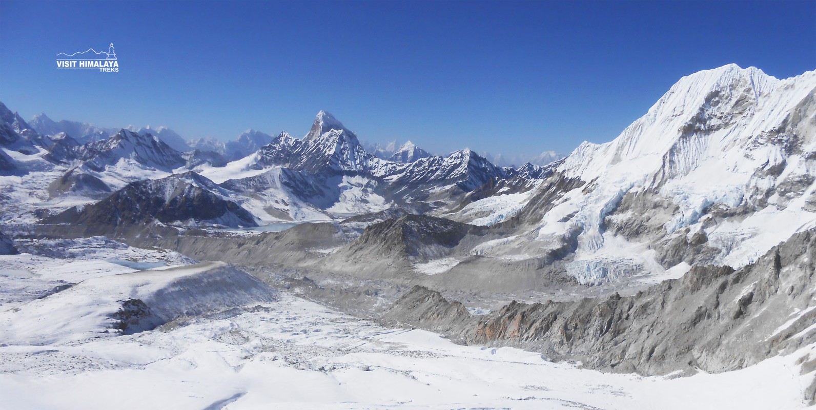  View from Makalu High Camp 