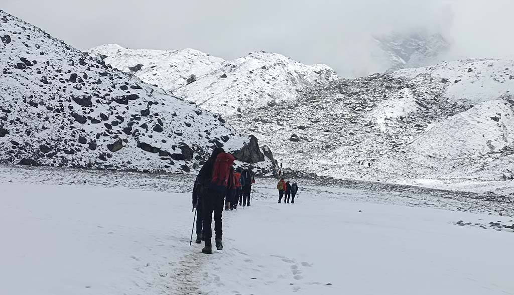 Winter season Trek to Everest Base Camp