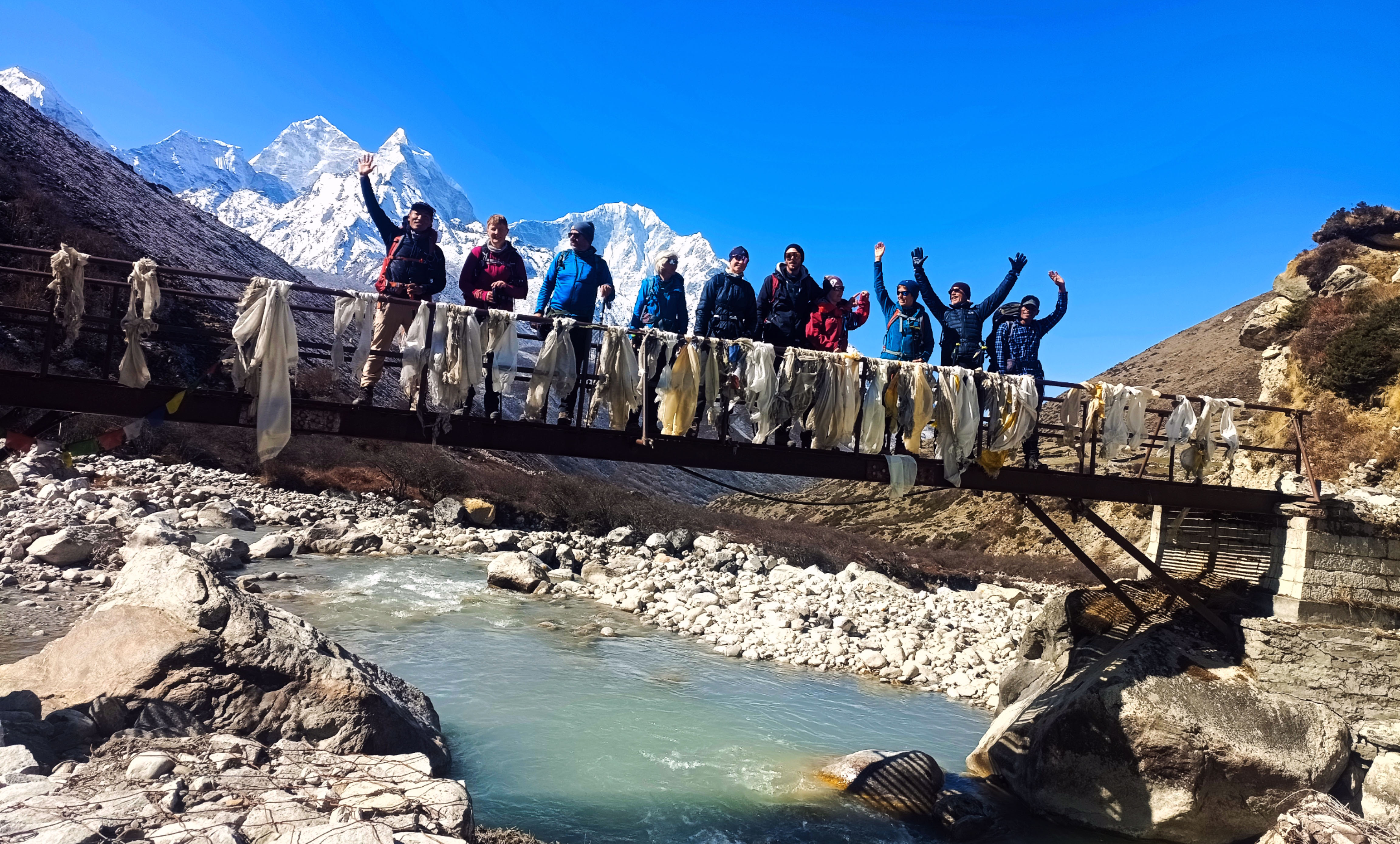 On the way to Everest Base Camp Trek
