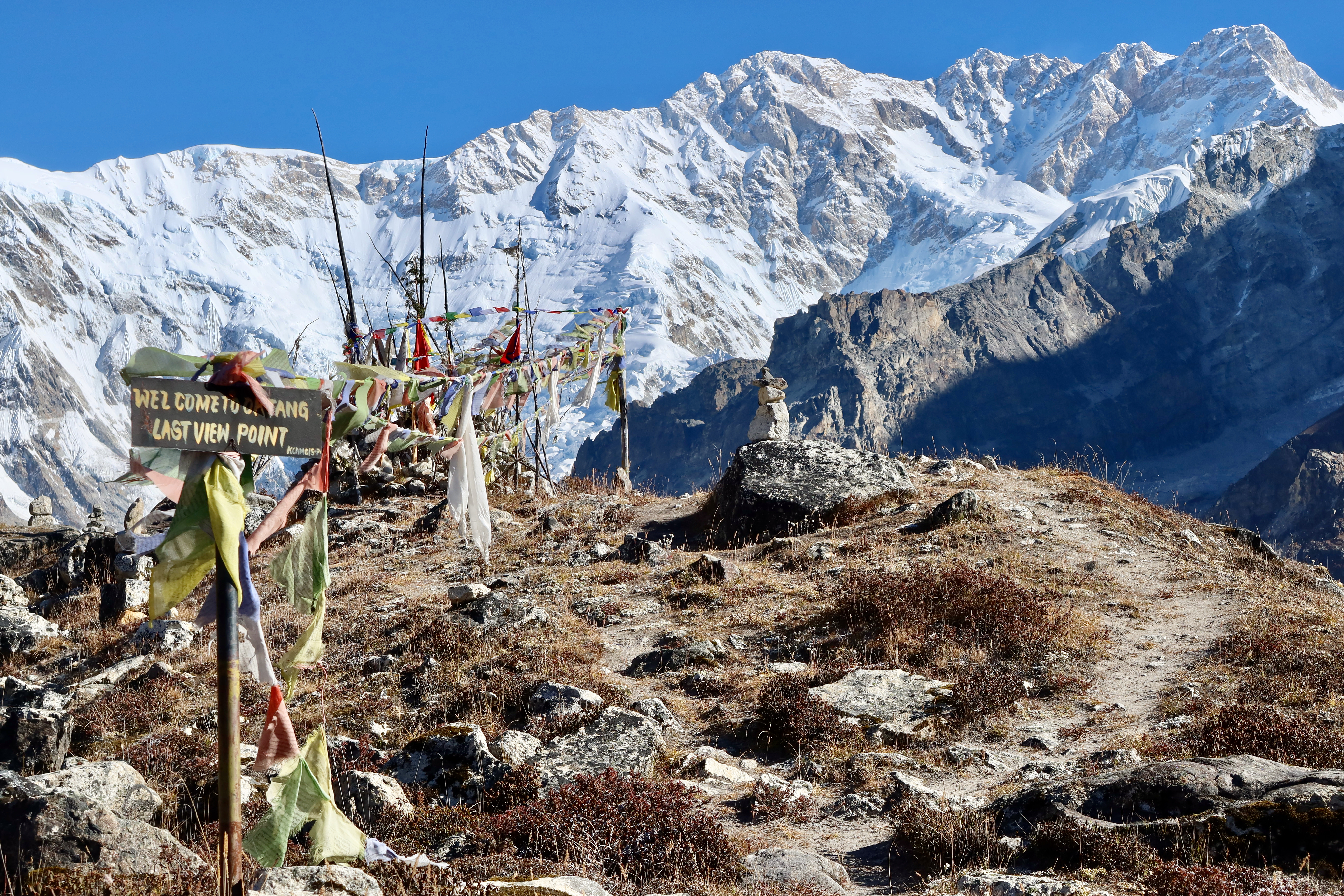 Kanchenjunga South view from Oktang View Point