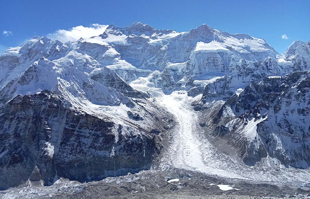 Close view of Kanchenjunga North side