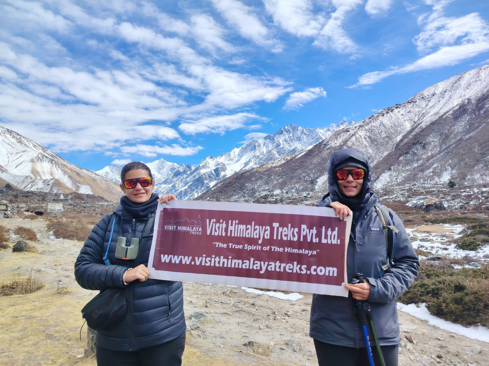 VHT client at Langtang Valley Trek