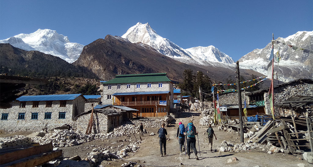 The Manaslu Circuit Trek Route