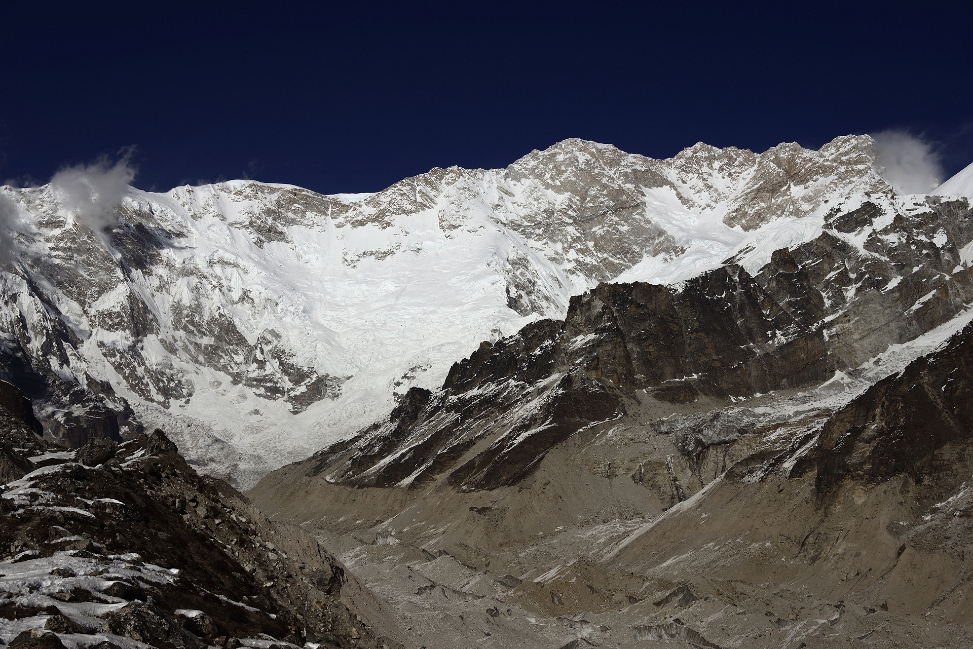 Kanchenjunga south View.