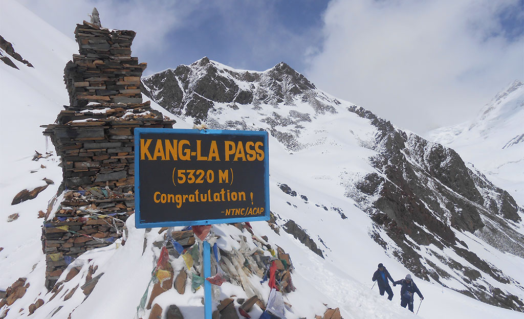 Kangla Pass 5320 meters